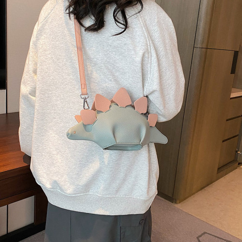 時尚包包女2025夏季新款可愛搞怪小包包個性恐龍迷你單肩斜背女包