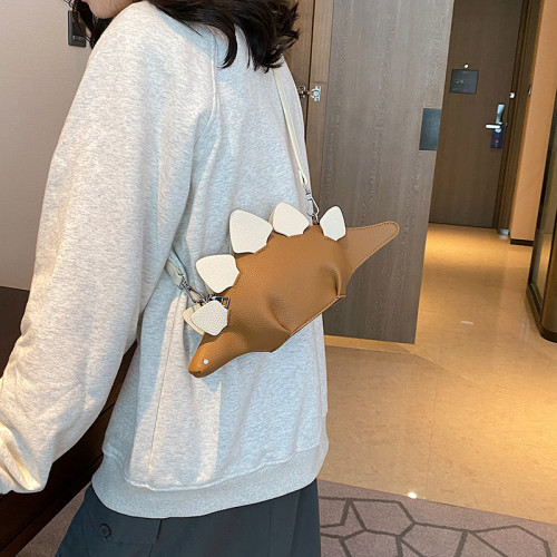 時尚包包女2025夏季新款可愛搞怪小包包個性恐龍迷你單肩斜背女包
