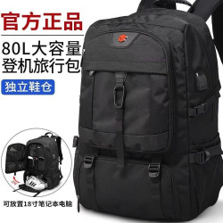 旅行包男戶外登山防水超大容量書包出差行李雙肩包旅遊電腦後背包女