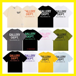 美式潮牌GALLERY DEP基礎款字母經典標語短袖男女t恤