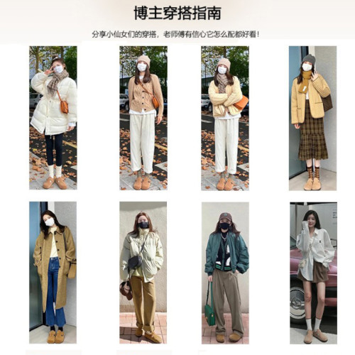 牛皮勃肯鞋全包厚底一腳蹬三喜同款單鞋美德拉女鞋大碼桑坡勃肯鞋