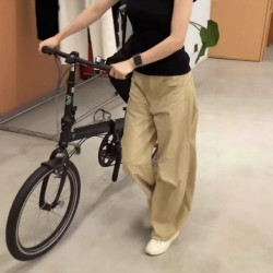 25550大愛美依緣2025夏季新款時尚簡約純色修身T恤休閒濶腿褲洋氣