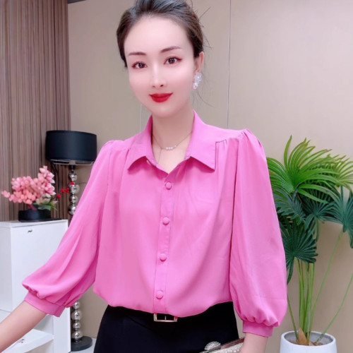 25099春夏薄款美林麻打底衫女士休閒百搭長袖T恤韓版寬松慵懶上衣
