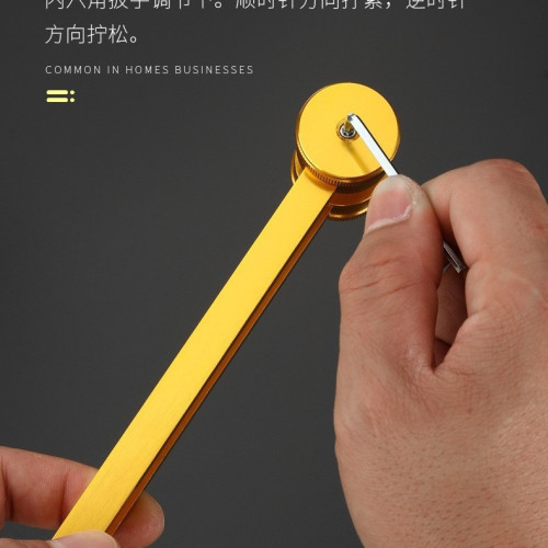 128HZ 256HZ 512HZ鋁合金音叉套裝音叉金色3支音叉帶底座
