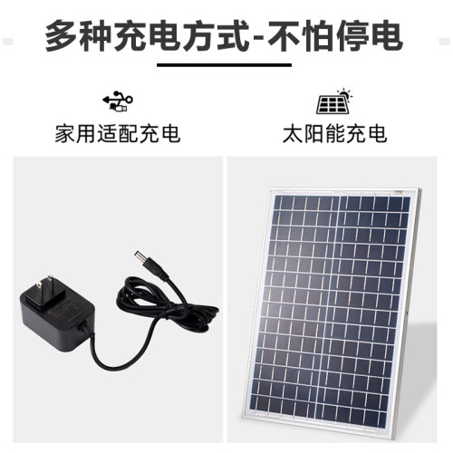 廠家直銷solarfan太陽能風扇戶外露營立式風扇燈充電便捷落地扇
