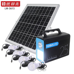 新款太陽能燈 12V戶外作業照明 手機充電 太陽能髮電小系統