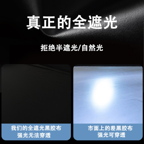 新款戶外黑膠帳篷防曬格子窗野外過夜裝備全自動速開露營帳篷