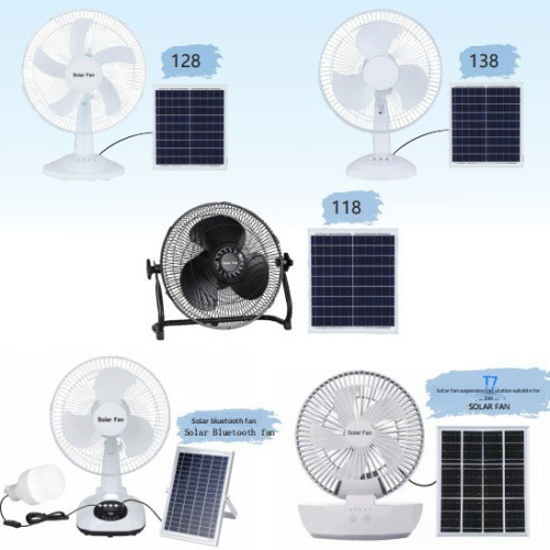 SolarFans工廠直銷多功能太陽能充電風扇照明遙控戶外儲能風扇