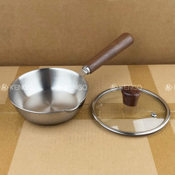 【出口德國】迷你煎鍋316不鏽鋼早餐煎雞蛋小號平底鍋家用潑油鍋