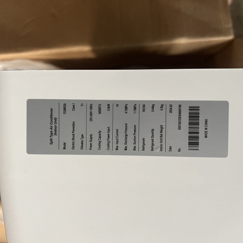 外貿出口空調9000/12000/18000/24000BTU 1/1.5/2/3HP 單冷/變頻