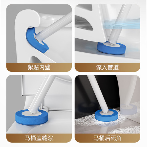一次性馬桶刷家用無死角2023新款壁掛式洗厠所神器替換頭清潔刷子