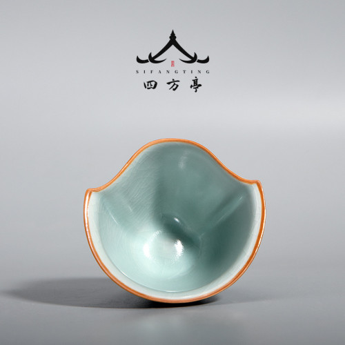 五行茶杯套裝元寶杯創意杯子陶瓷主人杯茶盞功夫茶具品茗杯