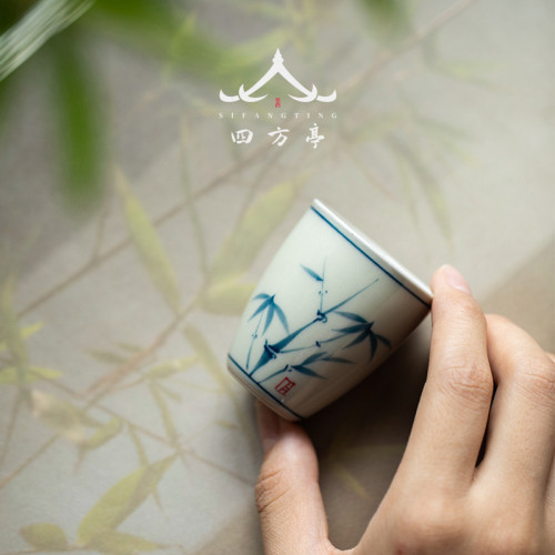 手繪茶具套裝景德鎮小套茶盤禮盒裝簡約乾泡小型茶壺家用輕奢新款