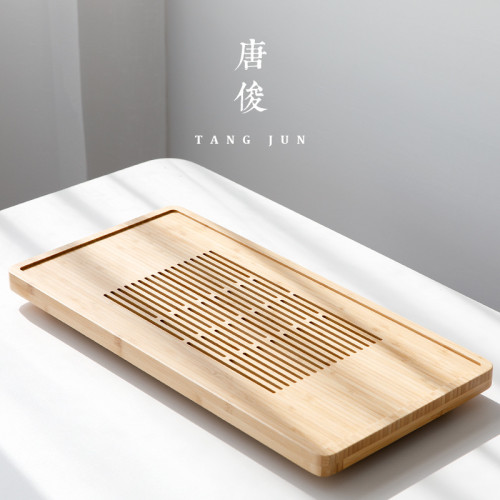 日式竹製茶海茶具茶盤現代簡約蓄水排水兩用客廳茶台家用瀝水托盤