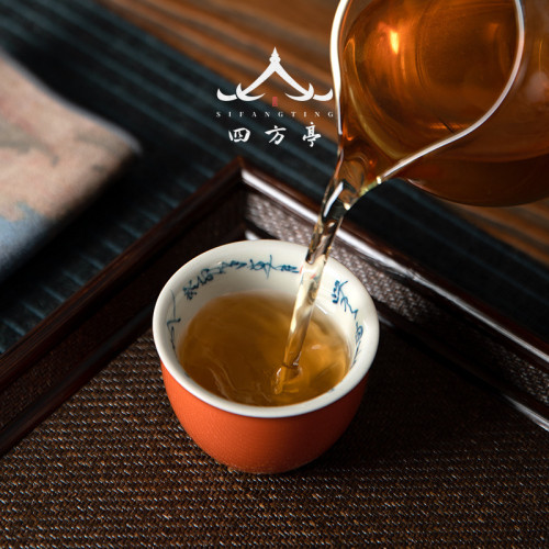 茶具手繪青花瓷茶杯品茗杯景德鎮主人杯陶瓷茶碗茶盞手工高檔