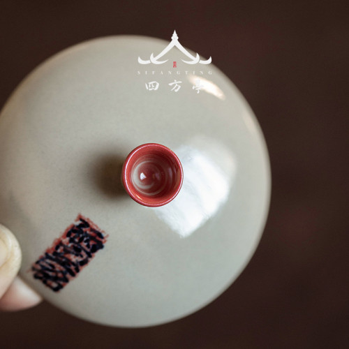 蓋碗茶杯三才茶碗帶蓋單個高檔泡茶景德鎮手繪故宮文創國潮茶具