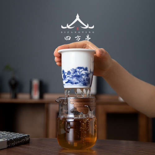 旅行茶具快客可攜式戶外個人專用一人簡易泡茶套裝功夫茶杯隨身