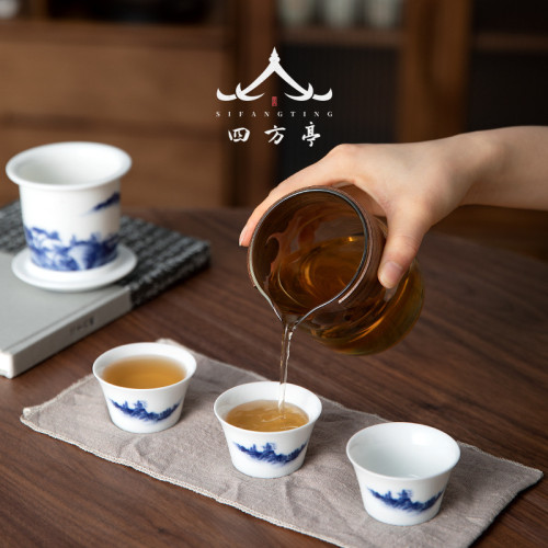 旅行茶具快客可攜式戶外個人專用一人簡易泡茶套裝功夫茶杯隨身