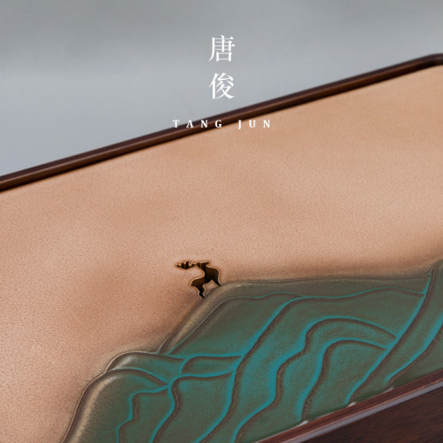 四方亭日式茶盤現代簡約輕奢乾泡盤瀝水盤家用茶台小型托盤儲水盤