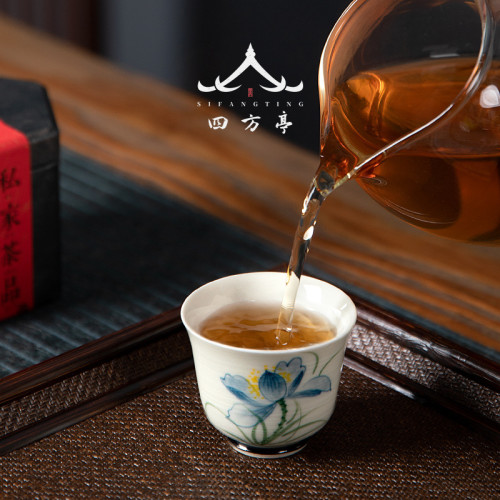 景德鎮手繪功夫茶杯套裝品茗杯陶瓷中式小杯子喝茶主人杯茶具單杯