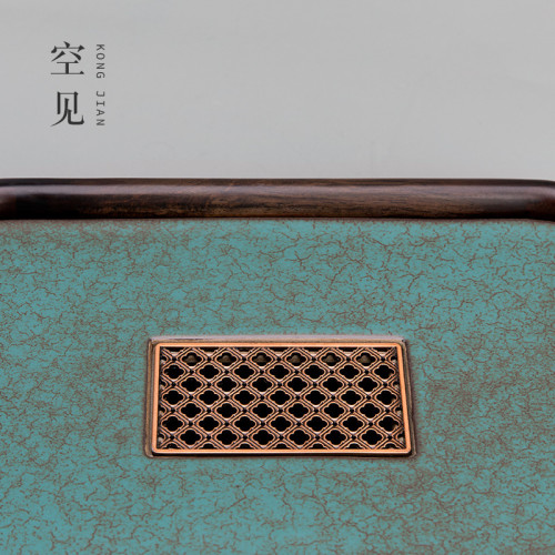 茶海現代小茶盤日式茶台簡易瀝水盤家用儲水式小型托盤乾泡台輕奢