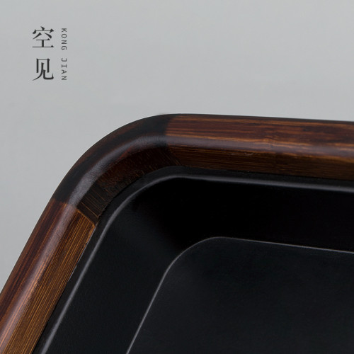 茶海現代小茶盤日式茶台簡易瀝水盤家用儲水式小型托盤乾泡台輕奢