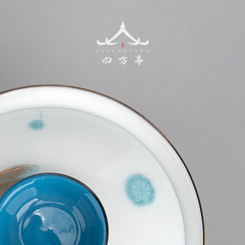 白瓷蓋碗茶碗茶杯單個高檔陶瓷三才泡茶帶蓋不燙手功夫茶具套裝