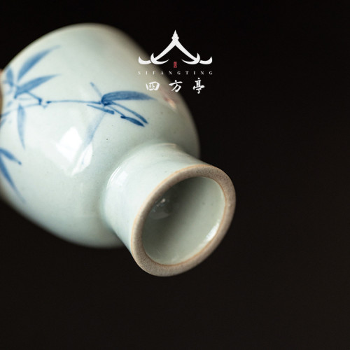 酒壺酒具酒杯分酒器白酒杯酒盅家用仿古中式手繪酒店烈酒杯結婚