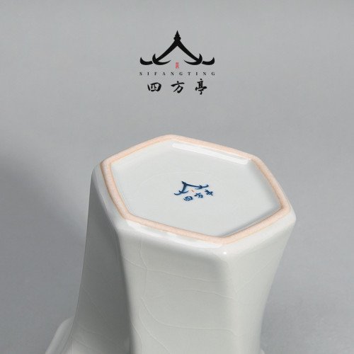 空見 公道杯汝瓷茶海創意茶漏一體過濾公杯茶具用品工具汝窰套裝