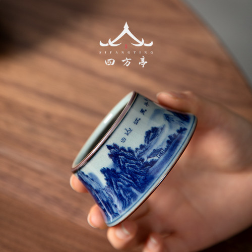 玻璃公道杯茶漏一體套裝茶濾加厚耐熱分茶器高檔日式茶海公杯配件