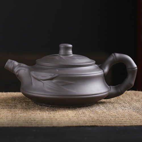 紫砂茶壺手工鳳鳴壺家用過濾泡茶壺 輕奢高檔功夫茶具 仿古西施壺
