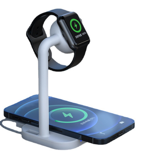 爆款 無線充電器 二合一無線充 適用蘋果無線充電器 iWatch1-6代