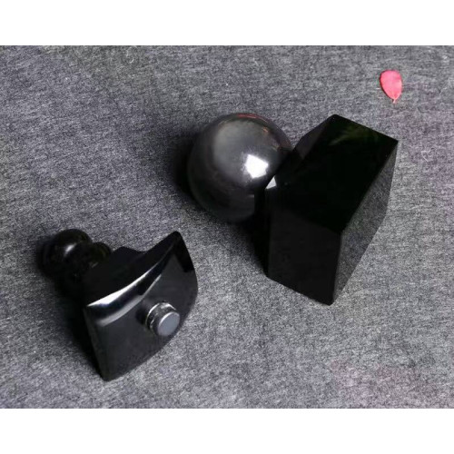 永韻天然黑曜石五輪塔擺件彩虹眼捨利家居客廳輻射淨化磁場裝飾品