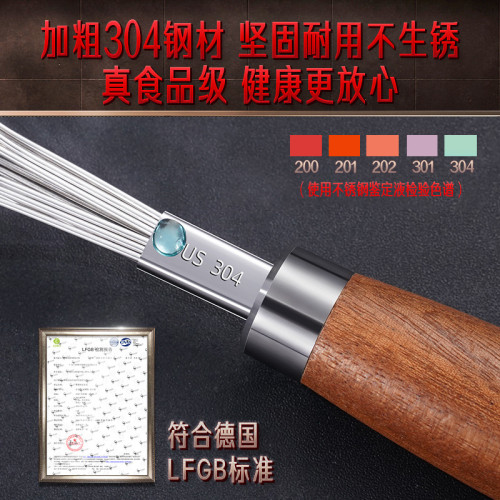 SSGP 奶油攪拌器廚房家用開蛋攪蛋器 牛奶起泡器矽膠手動打蛋器
