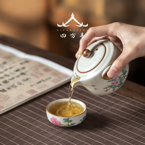 快客杯旅行茶具套裝茶壺旅遊一壺一杯陶瓷戶外可攜式女士一人專用