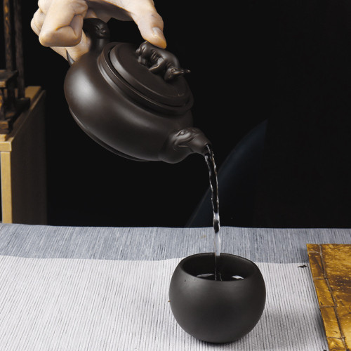 手工變色紫砂壺五牛納福鳳鳴壺牛氣沖天泡茶壺功夫茶具售
