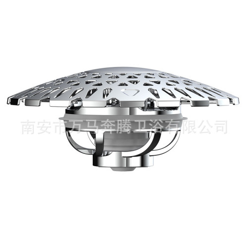 黃銅浴缸下水器防臭塞浴缸通用型按壓式彈跳神器彈跳排水塞配件