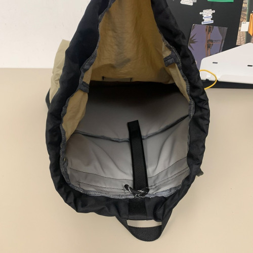 輕便戶外抽繩雙肩包騎行後背包學生羽毛球包大容量休閒運動旅行包袋