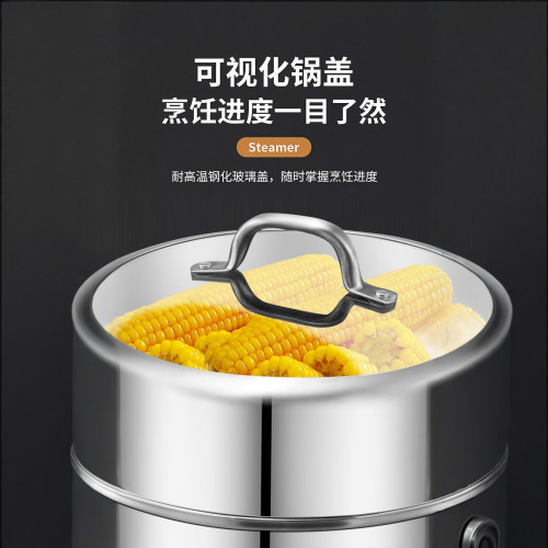 蒸鍋304不鏽鋼316家用三層加厚大號蒸籠饅頭籠屜蒸魚